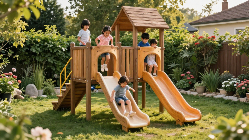premium outdoor play equipment sets