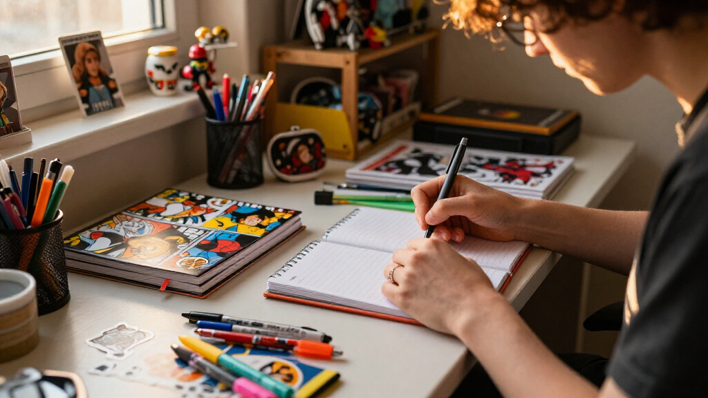pop culture themed stationery