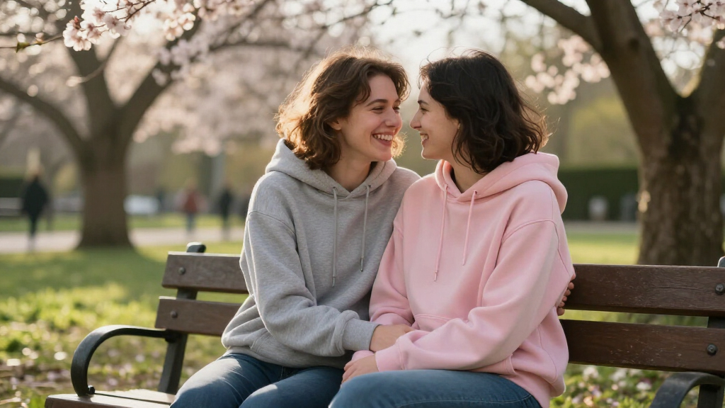 cozy couple hoodies