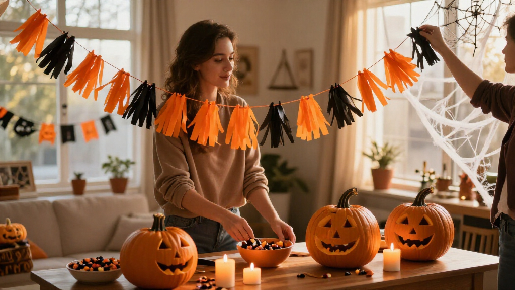 Halloween party decorations