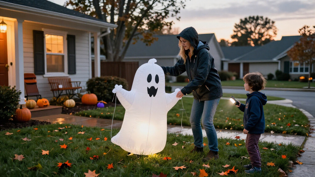 Halloween inflatable outdoor decorations