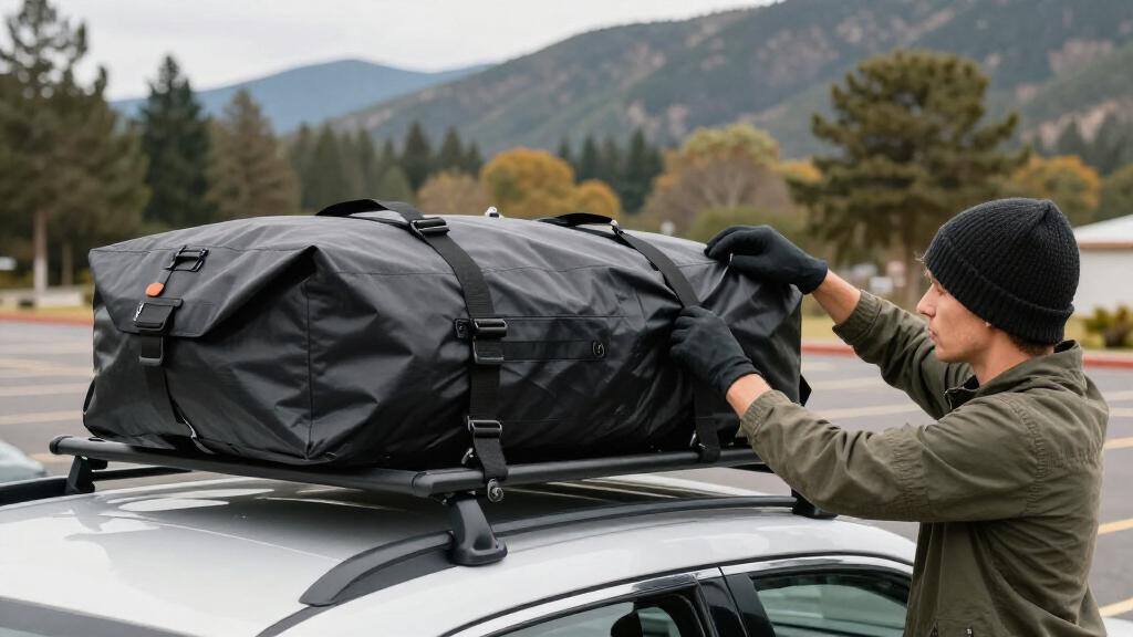 best heavy-duty waterproof roof bag cargo for cross-country road trips