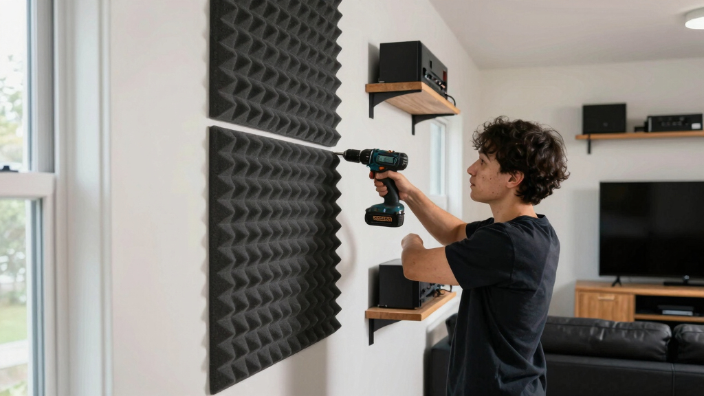 best acoustic foam panels for small rooms