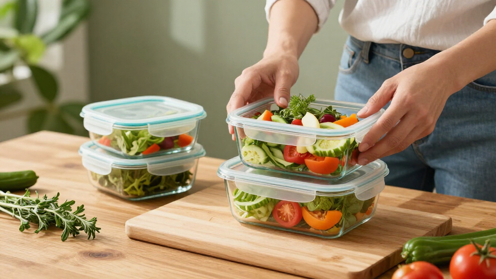 meal prep containers glass