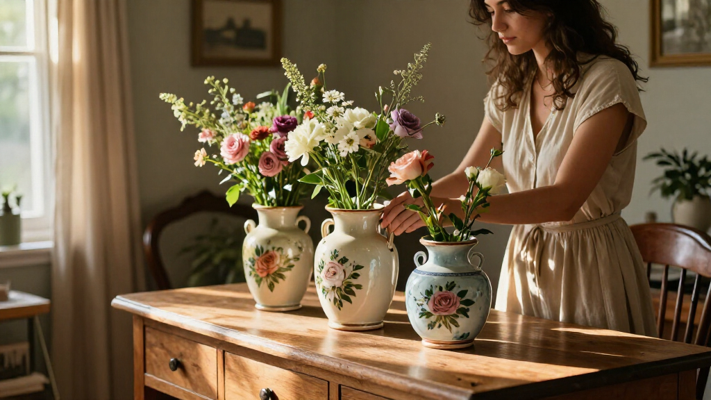 best vintage floral vases