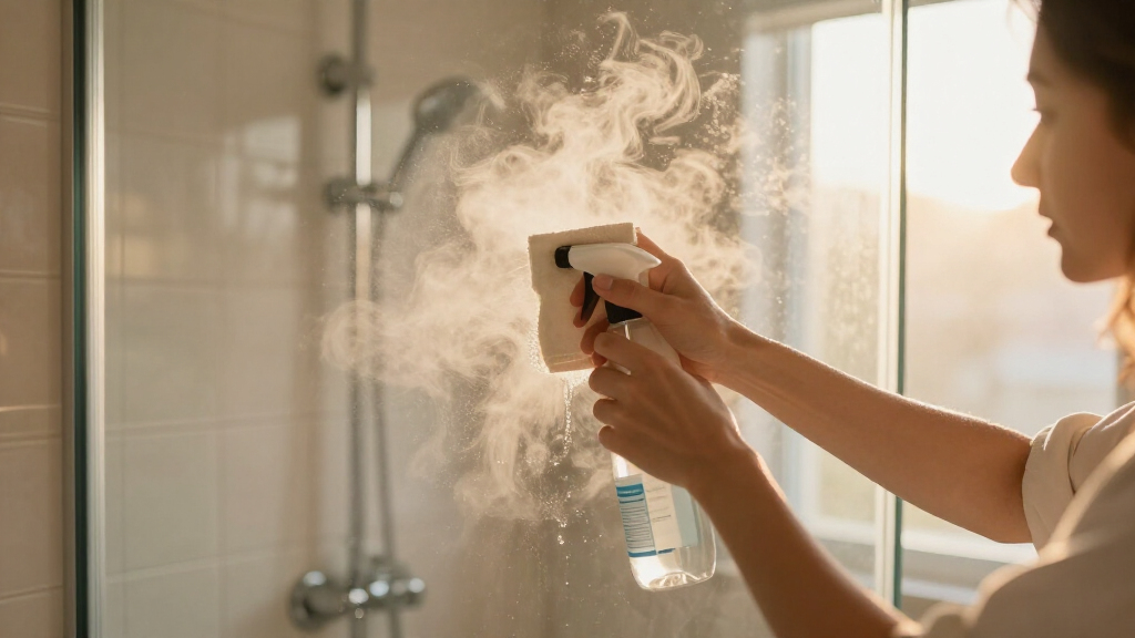 glass shower door cleaner