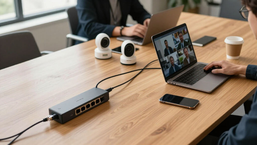 best PoE++ switch for PTZ conference cameras