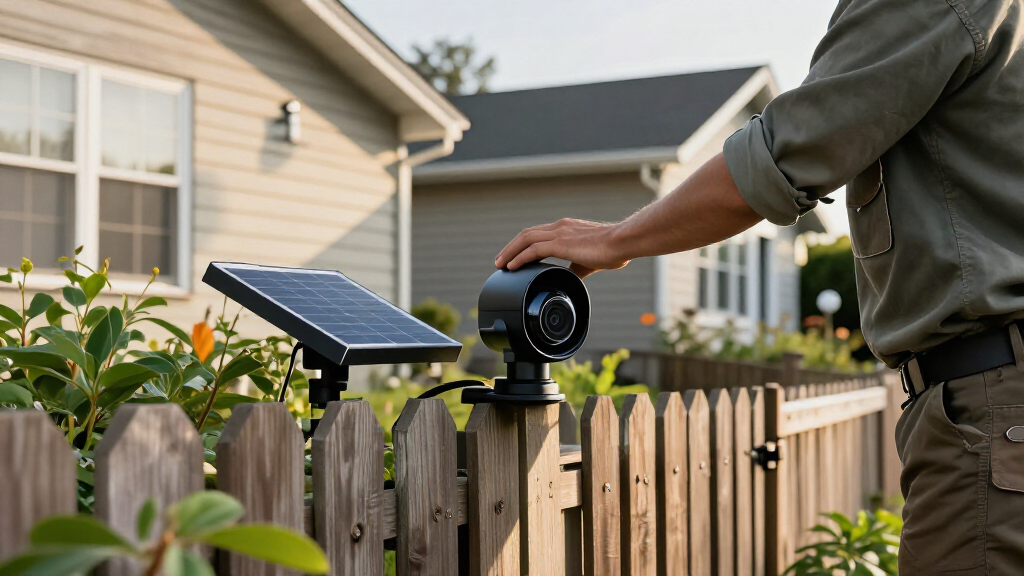 solar powered security cameras