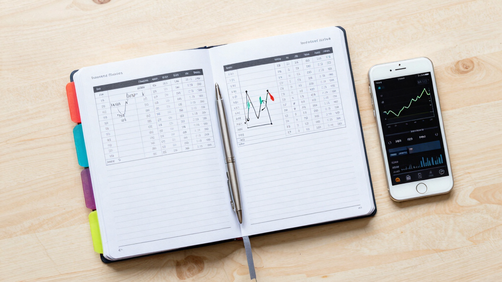investment tracking notebooks