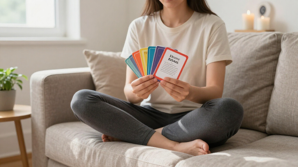 affirmation meditation cards