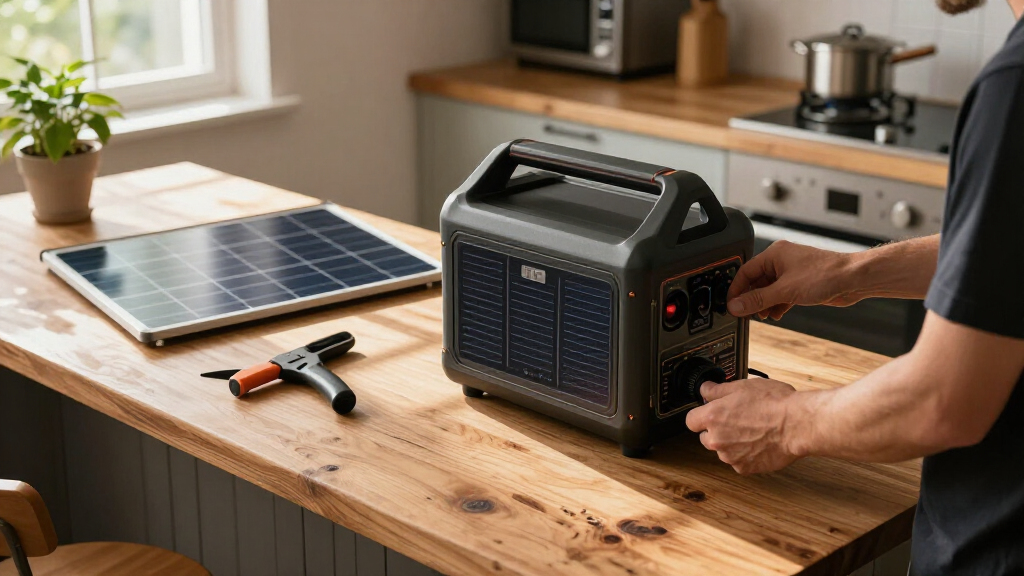 portable solar generator kits