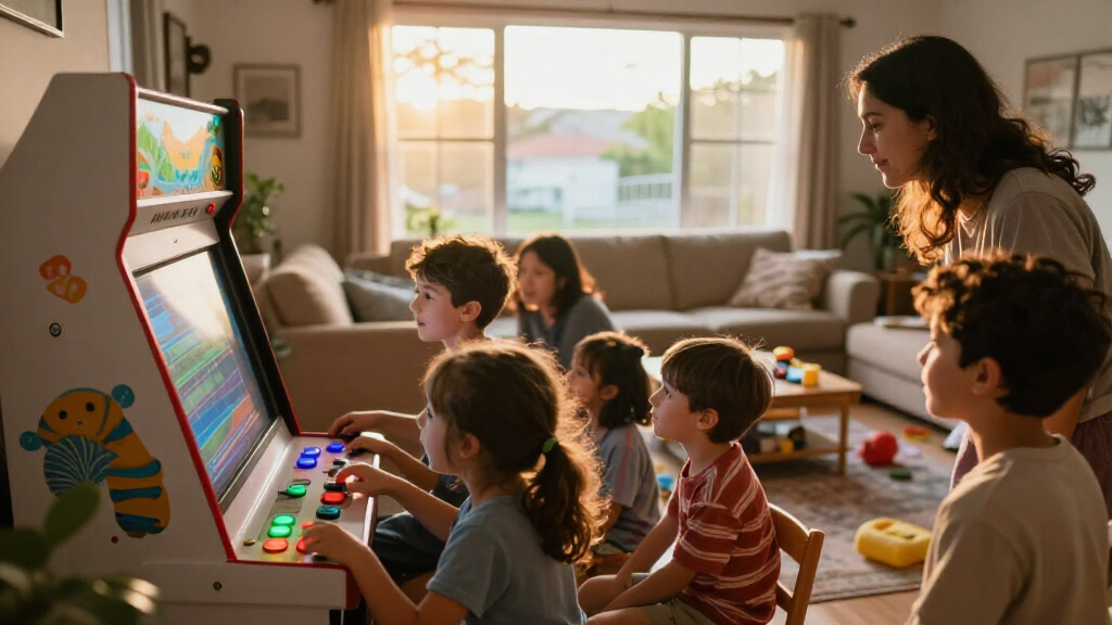 arcade machine multi game cabinet