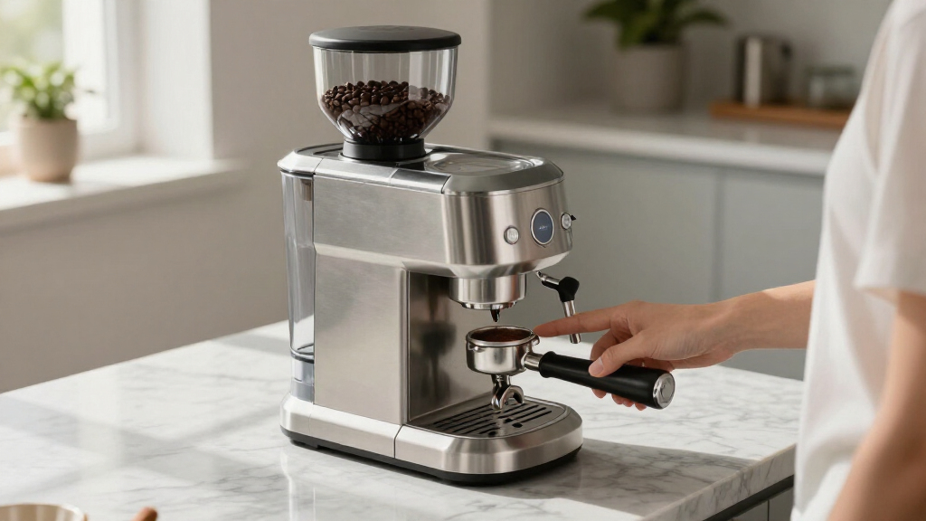 best espresso machines with grinder