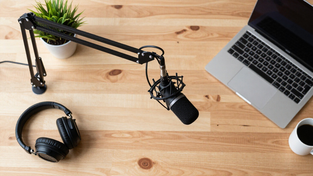 microphone boom arm heavy duty