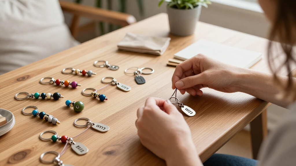 custom coordinates keychains
