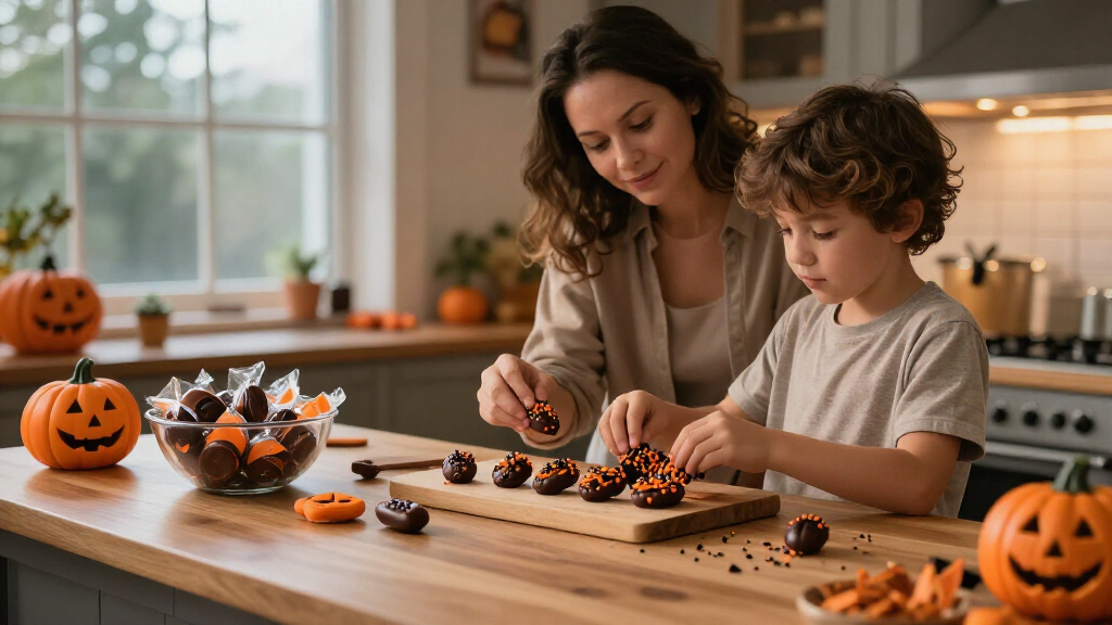 halal Halloween chocolate treats