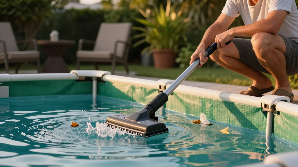 suction cleaner for above ground pools