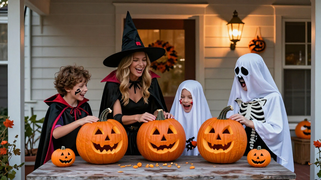 Halloween party costumes for families