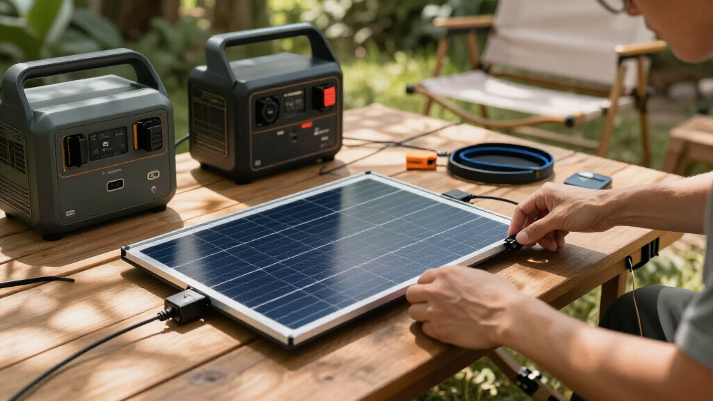 solar panel kit for portable generator
