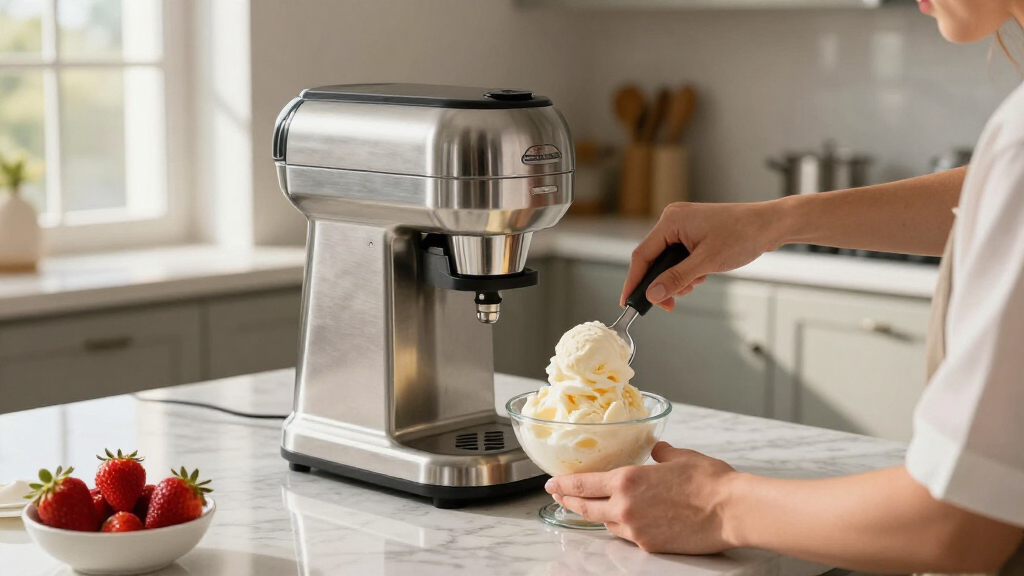 best countertop ice cream makers for luxury kitchens