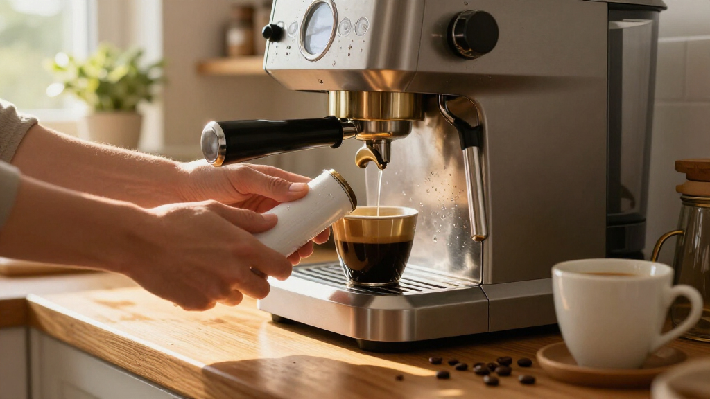 espresso machine water filters