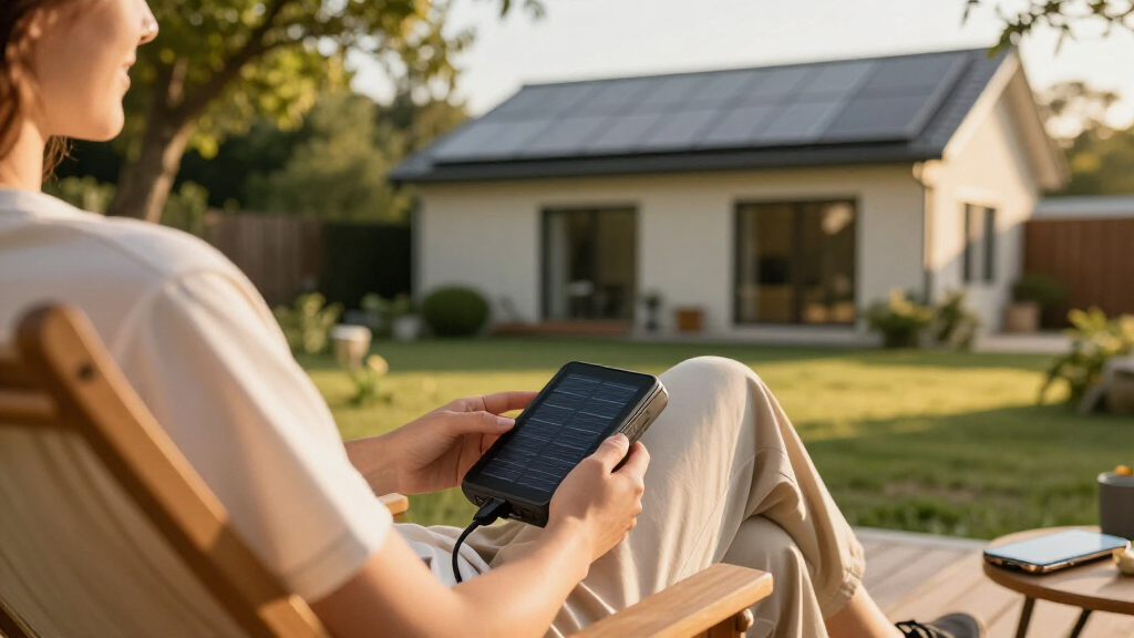 solar-powered backup batteries