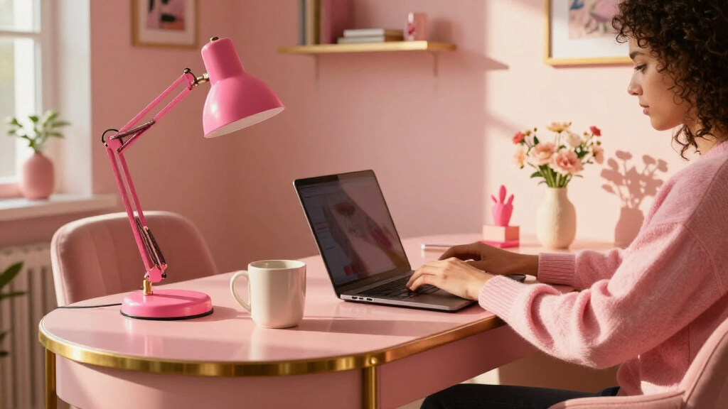 best Barbie-inspired home office decor