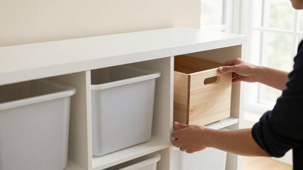 theminimalist storage systems for simplicity