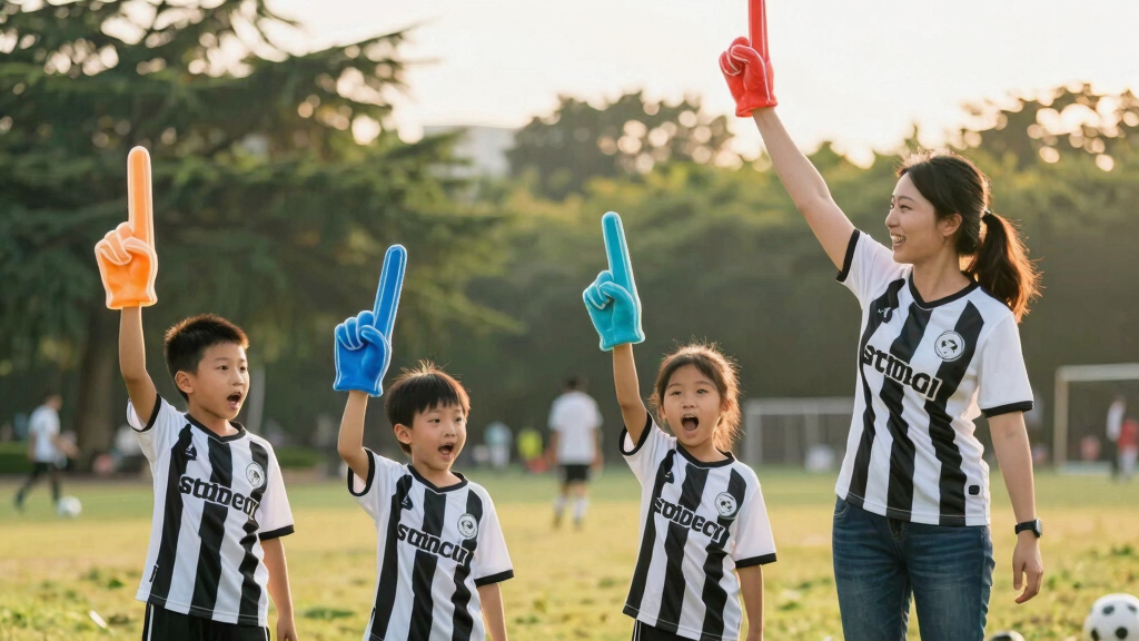 soccer fan apparel for families