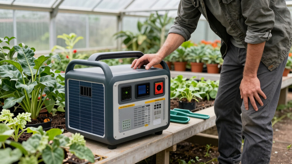 best greenhouse backup power solutions
