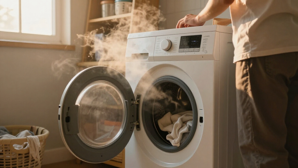 washing machine with steam function