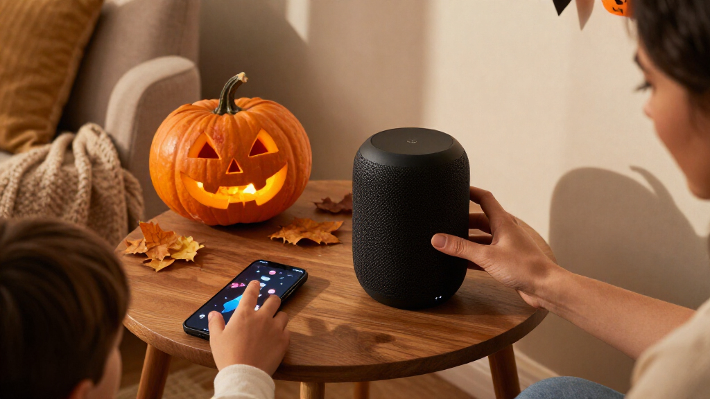 smart Halloween speakers