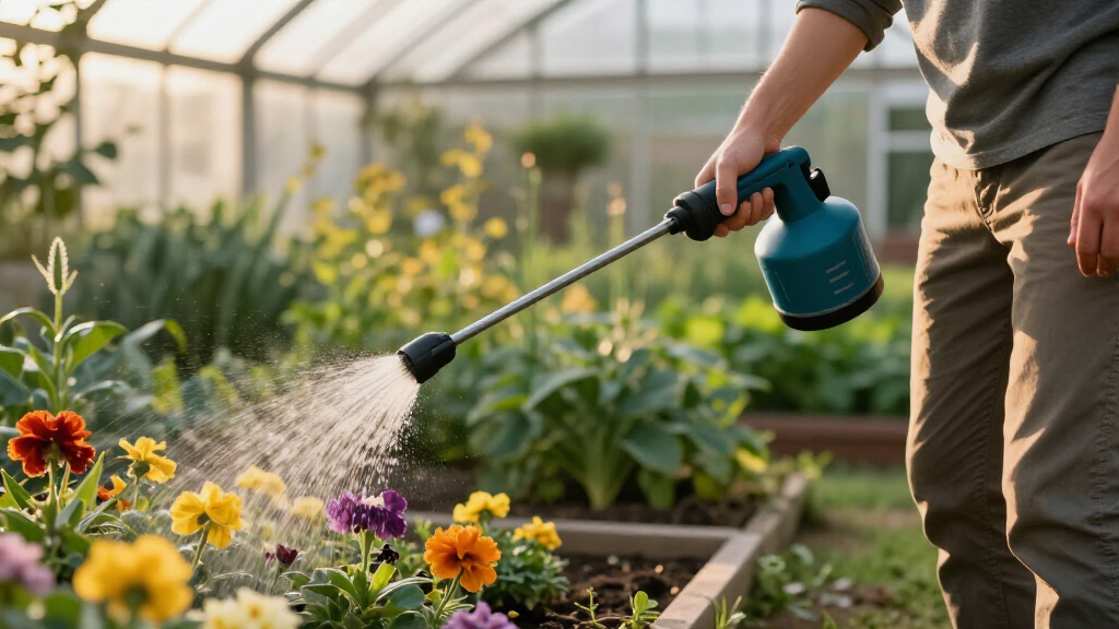 best battery powered sprayer for garden tasks