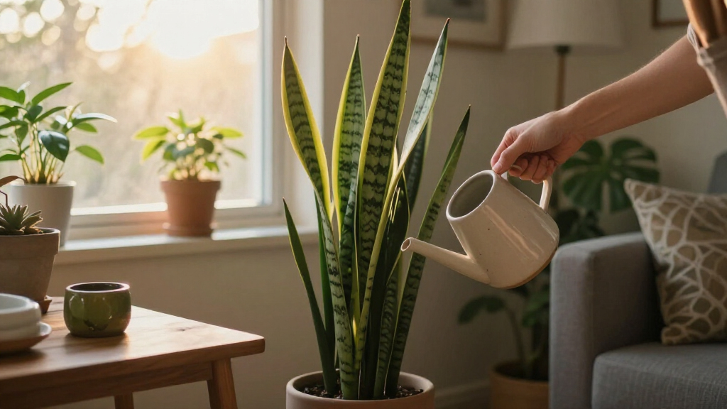 planters for snake plants