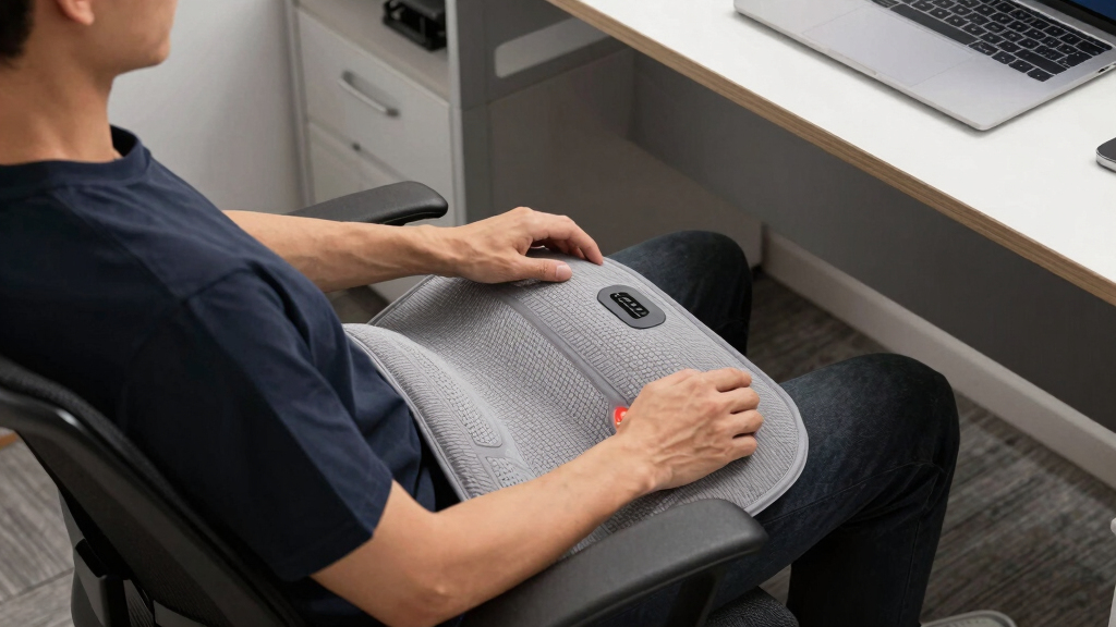 best heated massage pad for office chair