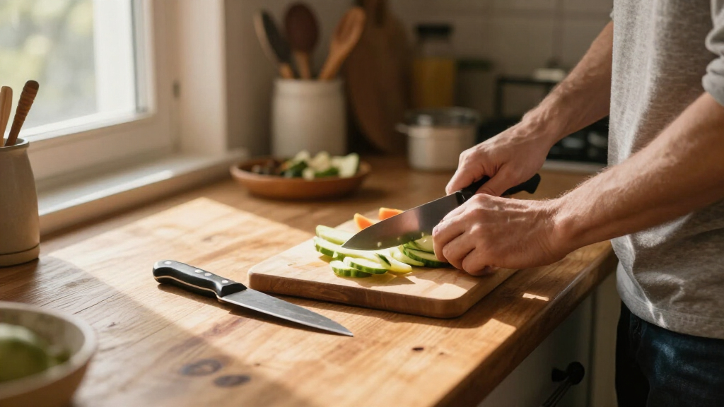 knife sets with sharpener