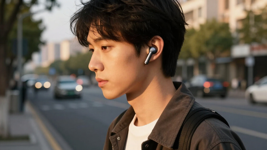 wireless Bluetooth earbuds