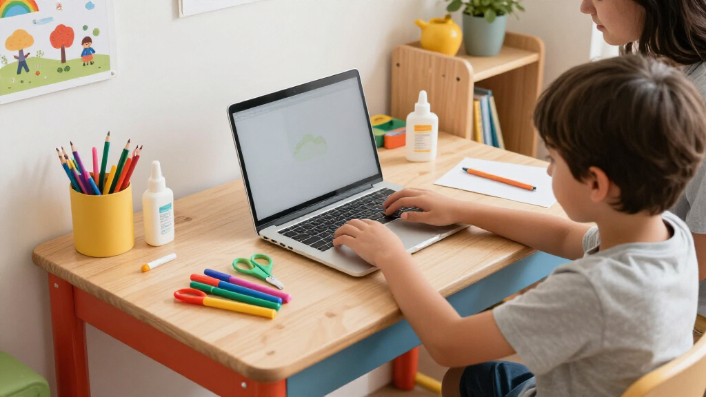 kids' desk and study furniture