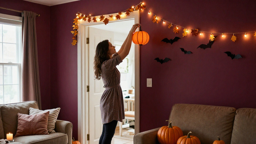 Halloween indoor decorations