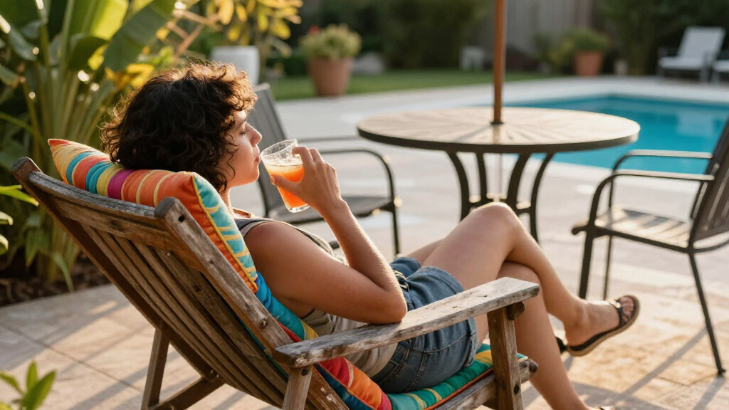 poolside outdoor furniture sets