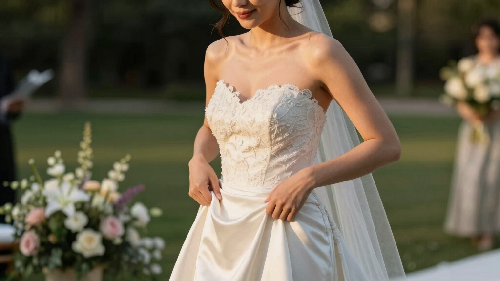 best strapless wedding guest dresses
