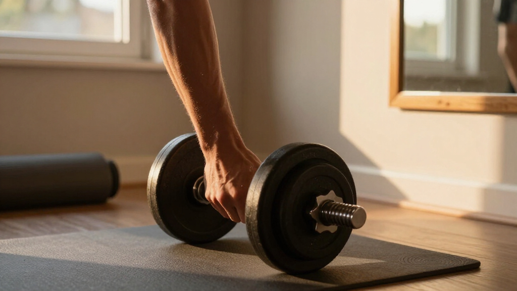 adjustable dumbbells for small spaces