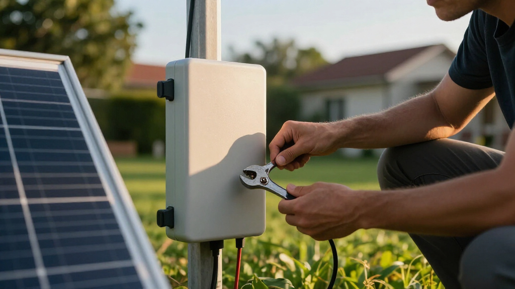 best outdoor cable box for solar and battery wiring