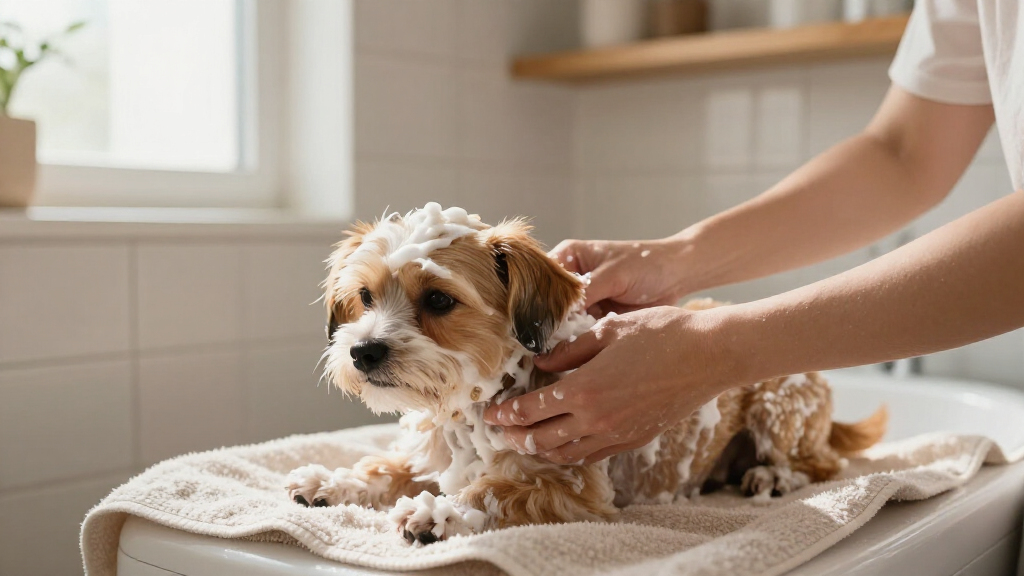 oatmeal soothing dog wash
