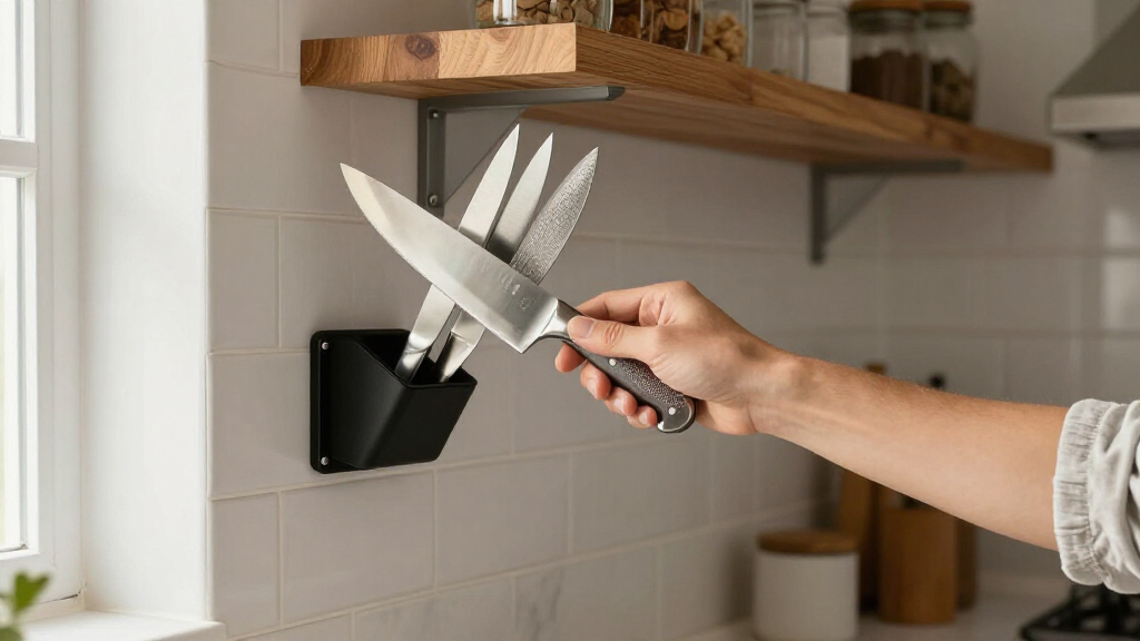 best magnetic knife holder for kitchen