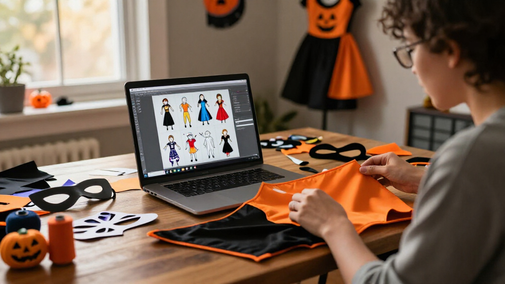 AI-generated Halloween costume designs