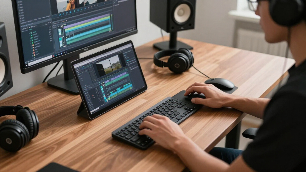 best sit stand desks for content creators