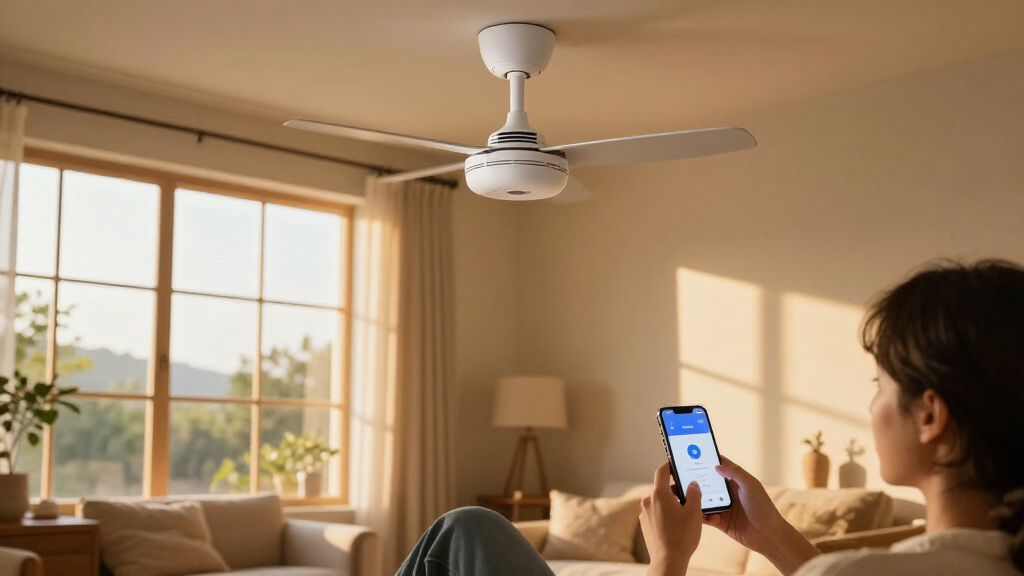 smart ceiling fans with timer
