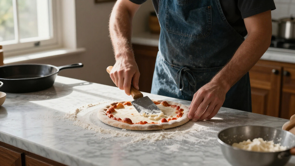 pizza stone scraper