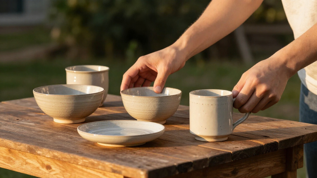 handmade ceramic pottery sets